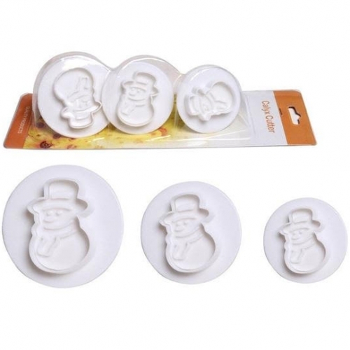 3 Decupatoare-Om de zapada