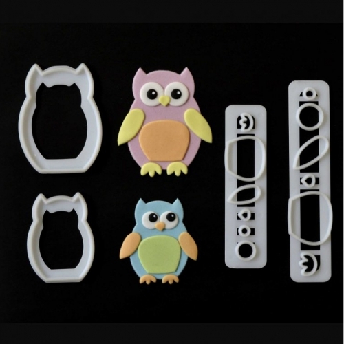 Decupator fondant-bufnita si ramura