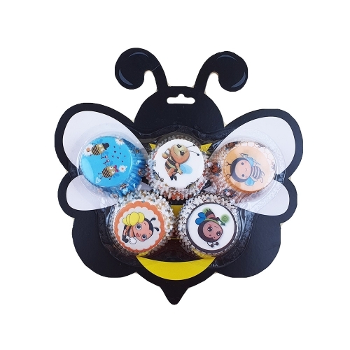 Hârtii brioșe Albine - 120 buc