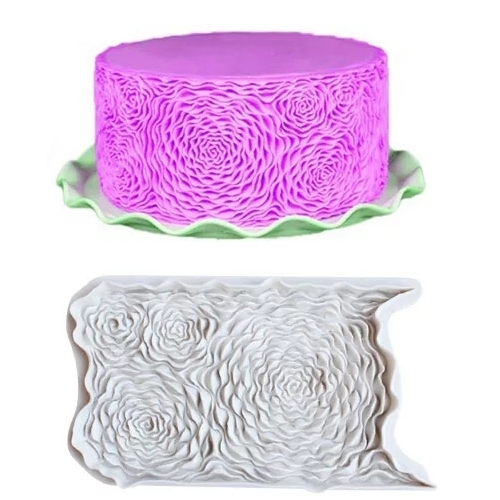 Forma silicon fondant model-trandafir