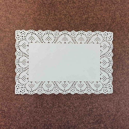 Dantela torta hartie dreptunghiulara  20x30 CM-16 BUC