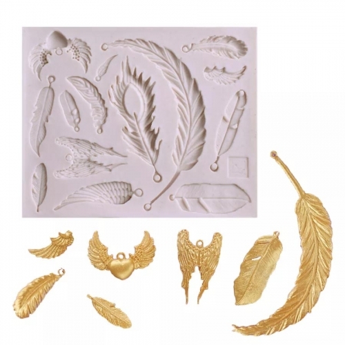 Forma silicon fondant-Pene,Aripi