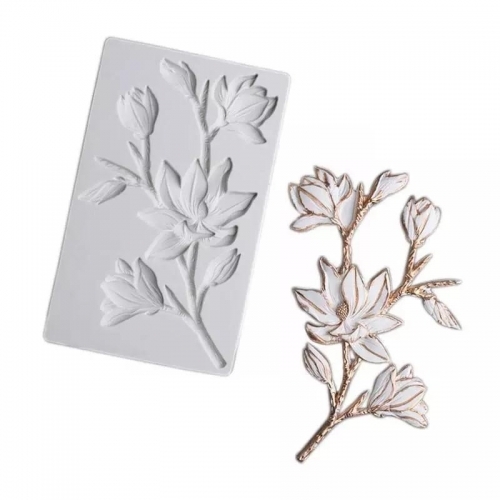 Forma silicon fondant-Floare mare