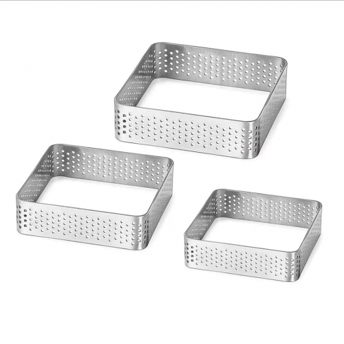 Set 3 forme de Tarte-Patrat