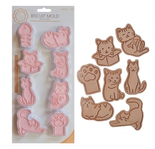 8 Decupatoare-Pisici