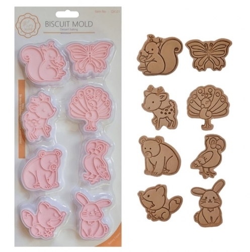 8 Decupatoare-Animale