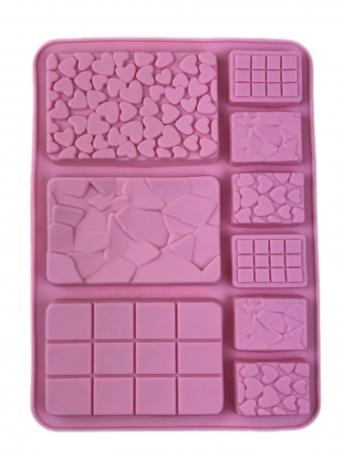 Forma silicon pentru ciocolata-9 Parti