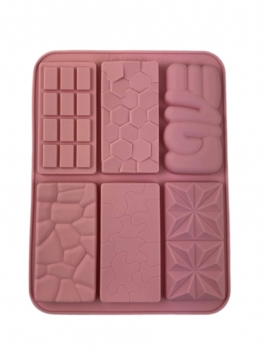 Forma silicon pentru ciocolata-6 Parti