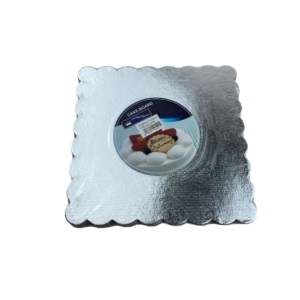 5 platou pentru tort-Argintiu 28cm