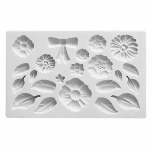 Forma silicon fondant-Flori,Frunze