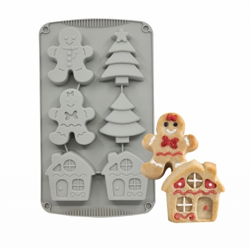 Forma de silicon-Braduleti,Casuta,Omuleti