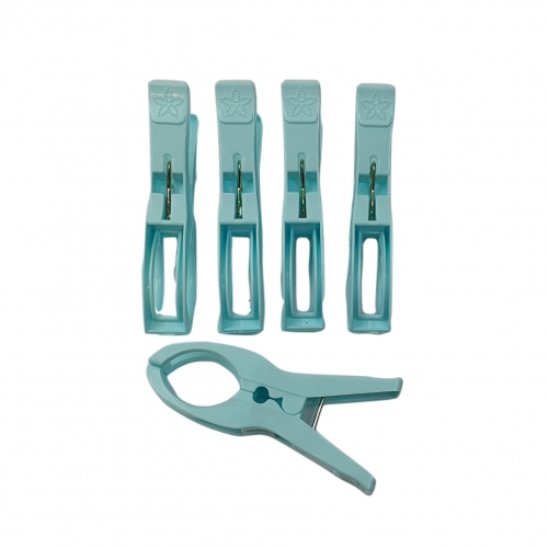 Set 5 buc. carlige mari pentru rufe