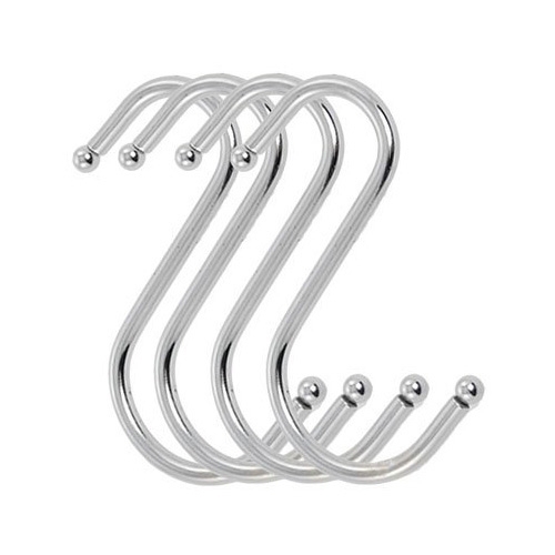 Cârlige S metal - 10 buc. - 9 CM