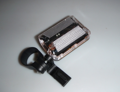 Stop bicicleta - alb