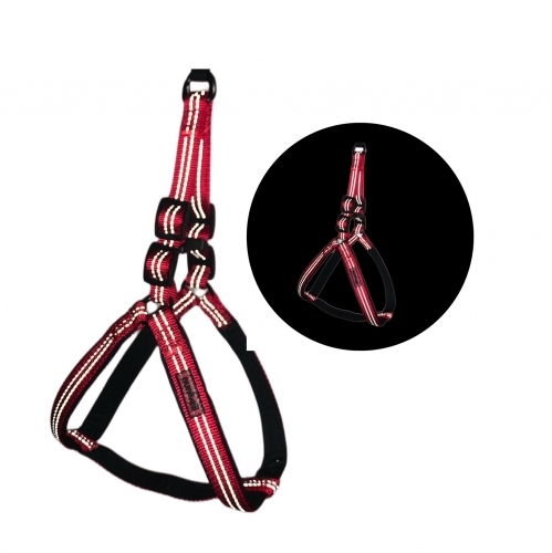 Ham reflectorizant pentru caini-S-Rosu