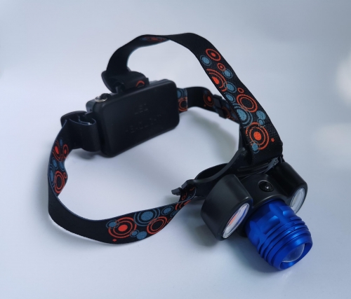 Bailong Lanterna de cap - Rotary Zoom (BL18963)