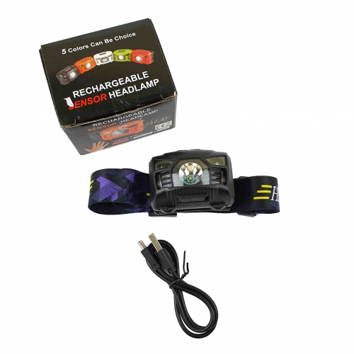 Bailong  Lanterna de cap cu senzor de miscare-color (BL166832)