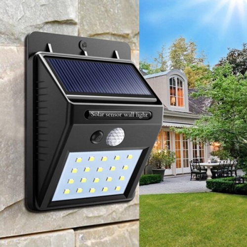 SolarSensor Lampa solara de perete cu senzor de miscare  (S20LED)
