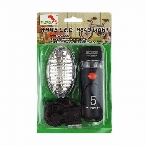 WildWolf Set lumini multicolore pentru bicicleta (19563)